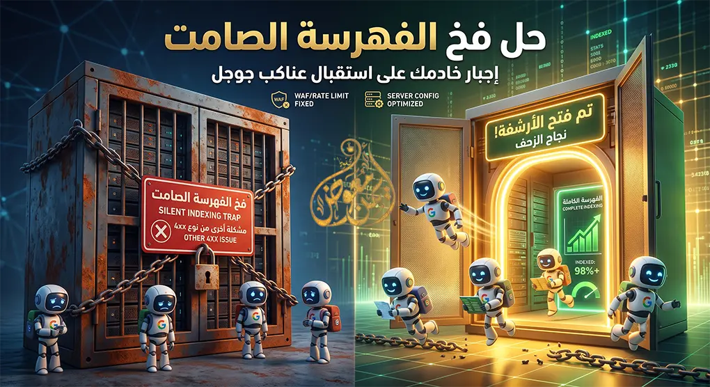 فخ الفهرسة الصامت: كيف تحل "مشكلة أخرى من نوع 4xx"